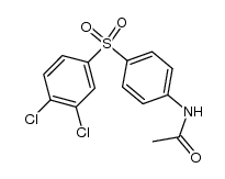 4-Acetamidophenyl-3.4-dichlorphenylsulfon Structure