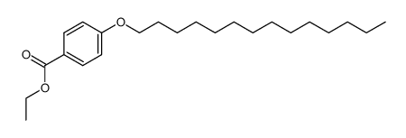 ethyl 4-tetradecyloxybenzoate Structure