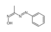 N-Hydroxy-1-(phenyldiazenyl)ethanimine结构式