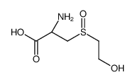 3-[(2-Hydroxyethyl)sulfinyl]-L-alanine Structure