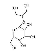 1,3-Dihydroxy-2-propanyl α-D-galactopyranoside structure