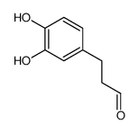 3-(3,4-DIHYDROXY-PHENYL)-PROPIONALDEHYDE structure