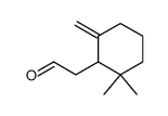 2-(6',6'-Dimethyl-2'-methylenecyclohexyl)ethanal结构式