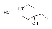 4-乙基哌啶-4-醇结构式