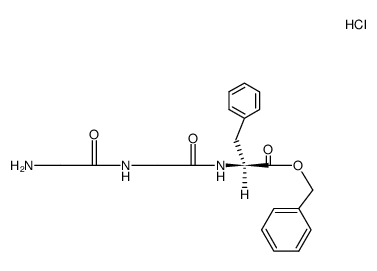 (S)-2-[2-(2-Amino-acetylamino)-acetylamino]-3-phenyl-propionic acid benzyl ester; hydrochloride Structure