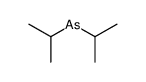 di(propan-2-yl)arsane结构式