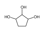 cyclopentane-1,2,3-triol结构式