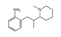 2-[2-(1-methylpiperidin-2-yl)propyl]aniline结构式