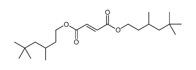 bis(3,5,5-trimethylhexyl) maleate Structure