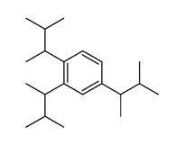 1,2,4-tris(3-methylbutan-2-yl)benzene结构式