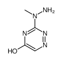 3-[amino(methyl)amino]-2H-1,2,4-triazin-5-one Structure