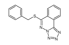 6-benzylsulfanyltetrazolo[5,1-a]phthalazine Structure