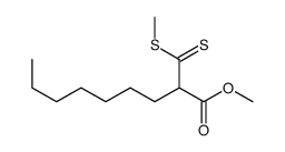 methyl 2-methylsulfanylcarbothioylnonanoate Structure