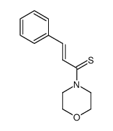 (E)-1-morpholino-3-phenylprop-2-ene-1-thione Structure