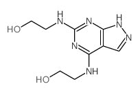 2-[[5-(2-hydroxyethylamino)-2,4,8,9-tetrazabicyclo[4.3.0]nona-2,4,7,10-tetraen-3-yl]amino]ethanol picture