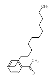 p-Laurylacetophenone Structure