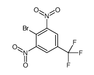 2-bromo-1,3-dinitro-5-(trifluoromethyl)benzene Structure