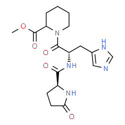 methyl pyroglutamyl-histidyl-pipecolate结构式