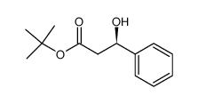 (R)-(+)-tert-butyl 3-hydroxy-3-phenylpropanoate Structure