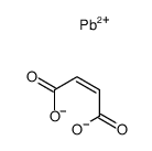 lead maleate Structure