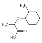 Propanoic acid, 2-[(2-aminocyclohexyl)oxy]- (9CI)结构式