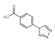 4-tetrazol-1-yl-benzoic acid Structure