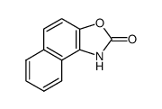 1H-naphtho[1,2-d]oxazol-2-one结构式