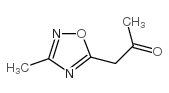 1-(3-methyl-1,2,4-oxadiazol-5-yl)propan-2-one Structure