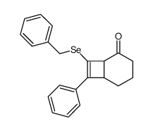 7-benzylselanyl-8-phenylbicyclo[4.2.0]oct-7-en-5-one Structure