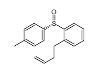 1-but-3-enyl-2-[(S)-(4-methylphenyl)sulfinyl]benzene Structure