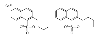 calcium bis(butylnaphthalenesulphonate) Structure