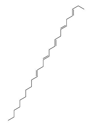 pentacosa-3,6,9,12,15-pentaene Structure