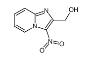 2-hydroxymethyl-3-nitroimidazo[1,2-a]pyridine结构式