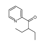 1-ETHYLPROPYL 2-PYRIDYL KETONE结构式