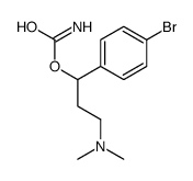 [1-(4-bromophenyl)-3-(dimethylamino)propyl] carbamate结构式