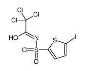 2,2,2-trichloro-N-(5-iodothiophen-2-yl)sulfonylacetamide Structure