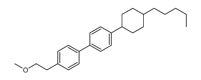 1-(2-methoxyethyl)-4-[4-(4-pentylcyclohexyl)phenyl]benzene结构式