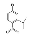 4-bromo-2-tert-butyl-1-nitrobenzene Structure