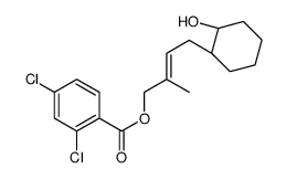 [(E)-4-[(1R,2S)-2-hydroxycyclohexyl]-2-methylbut-2-enyl] 2,4-dichlorobenzoate Structure