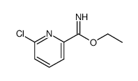 ethyl 6-chloropyridine-2-carboximidate Structure