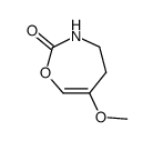 6-Methoxy-4,5-dihydro-3H-[1,3]oxazepin-2-one结构式