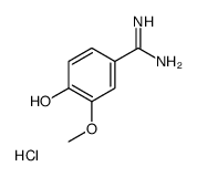 4-(diaminomethylidene)-2-methoxycyclohexa-2,5-dien-1-one,hydrochloride Structure