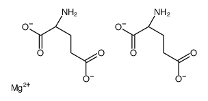 magnesium,(2S)-2-aminopentanedioate Structure