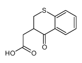 2-(4-oxo-2,3-dihydrothiochromen-3-yl)acetic acid结构式