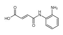 N-(2-amino-phenyl)-maleamic acid Structure