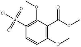 methyl 3-(chlorosulfonyl)-2,6-dimethoxybenzoate Structure