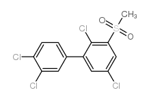 3-甲基磺酰基-2,3’,4’,5-四氯联苯图片