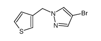 4-BROMO-1-(THIOPHEN-3-YLMETHYL)-1H-PYRAZOLE picture