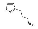 3-thiophen-3-ylpropan-1-amine Structure