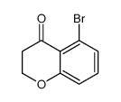 5-Bromo-4-chromanone structure